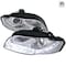 Spec-D Tuning 06-08 Audi A4 Projector Headlight Chrome R8 Style 2LHP-A406-8-TM - alternate 1